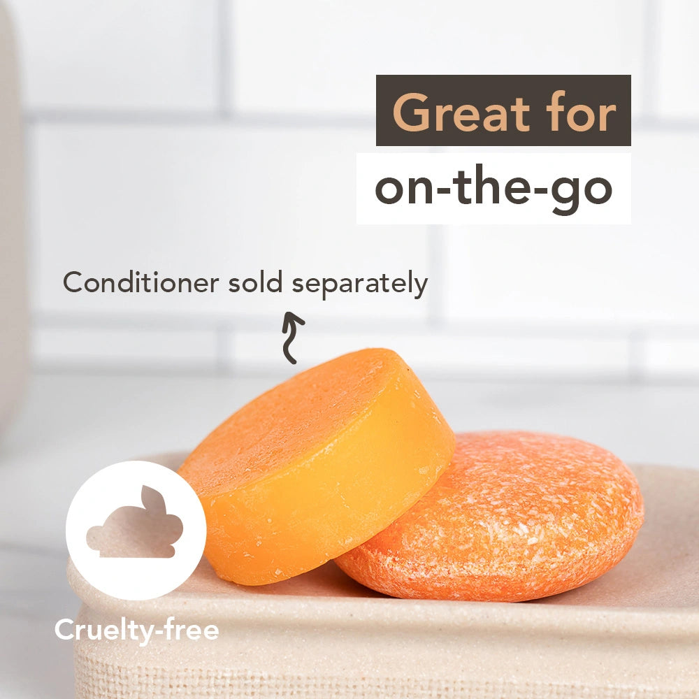 Wave Shampoo & Conditioner Bar Set – Handmade, Vegan, Non-GMO, Organic & Natural | Long-Lasting (80–120 Uses) | Travel-Ready, Zero Waste